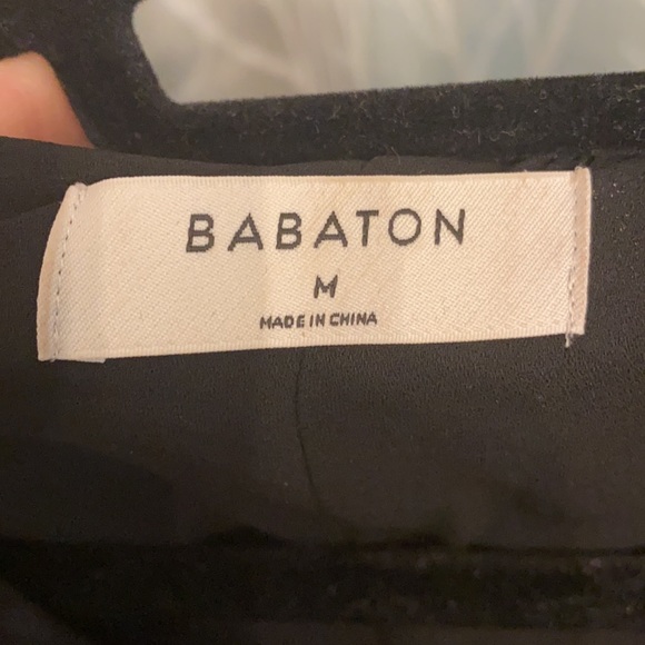 Aritzia Babton Black Tie Dress - Picture 2 of 3